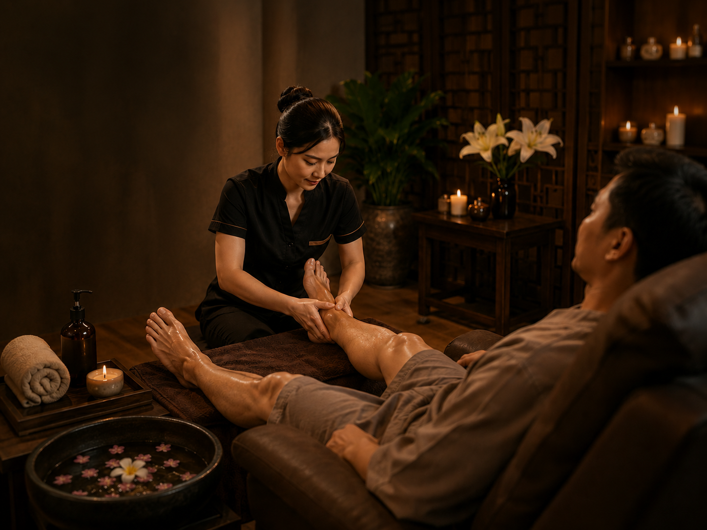 foot massage